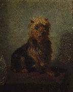 Abbott Handerson Thayer Chadwick's Dog oil on canvas